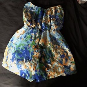 Multicolored romper